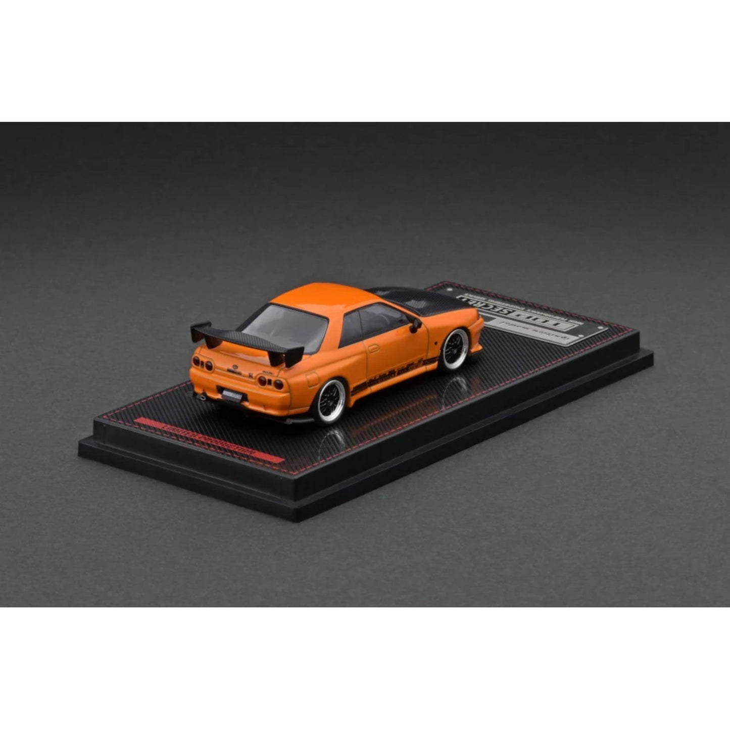 Nissan GT-R VR32 Top Secret Jaune/Orange Métallisé Ignition Model 1/64 - IG2397