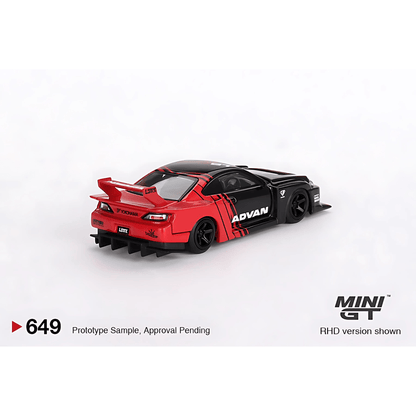 Nissan LB - Super Silhouette S15 Silvia ADVAN Mini GT 1/64 - MGT00649 - R