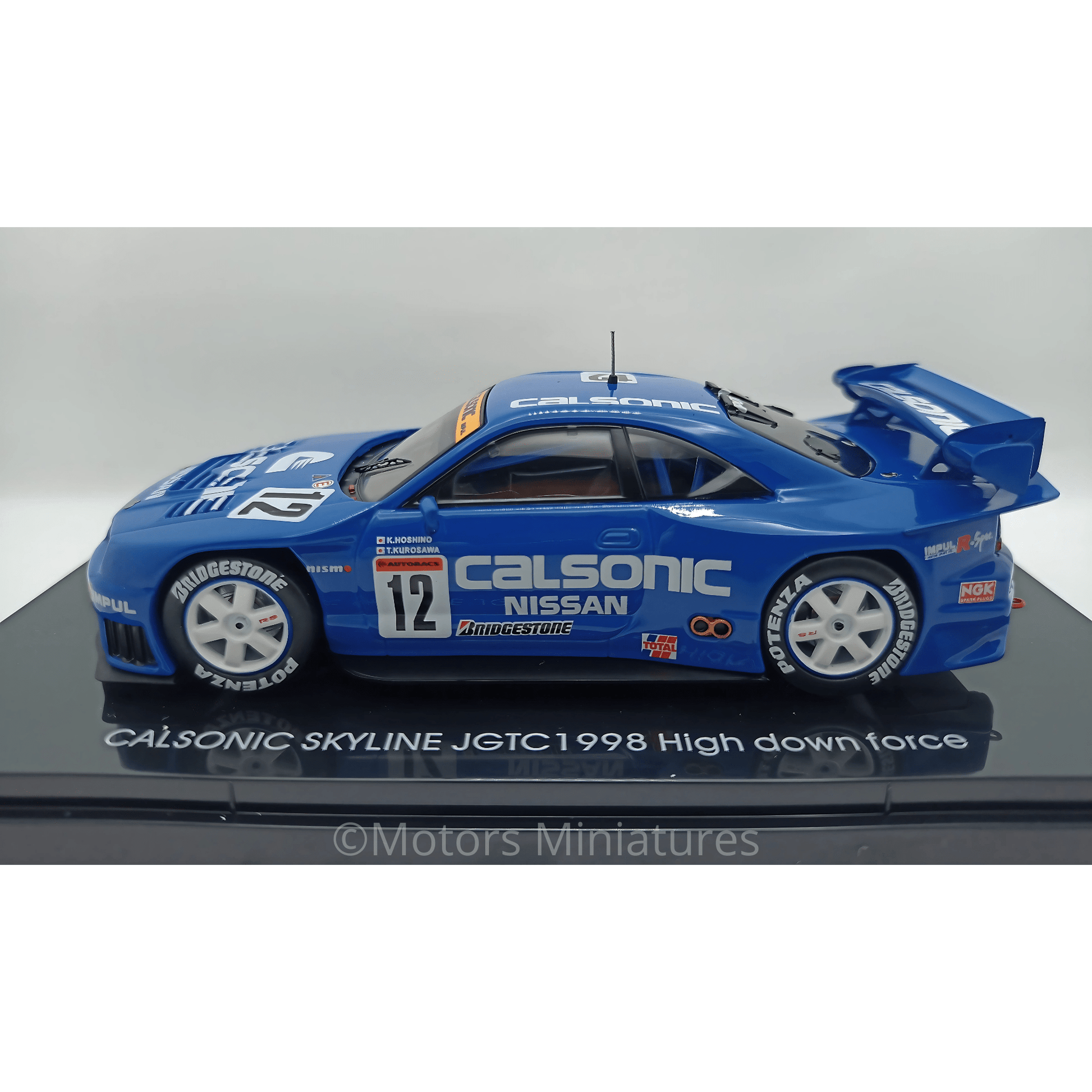 Nissan Skyline #12 JGTC 1998 Calsonic HDF Ebbro 1/43 - 44252