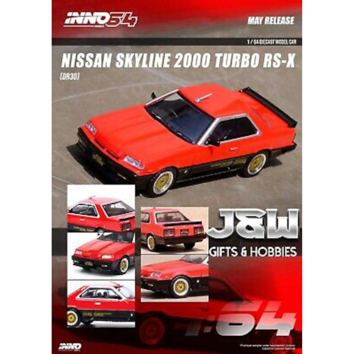 Nissan Skyline 2000 Turbo RS-X DR30 Inno64 1/64 | Motors Miniatures