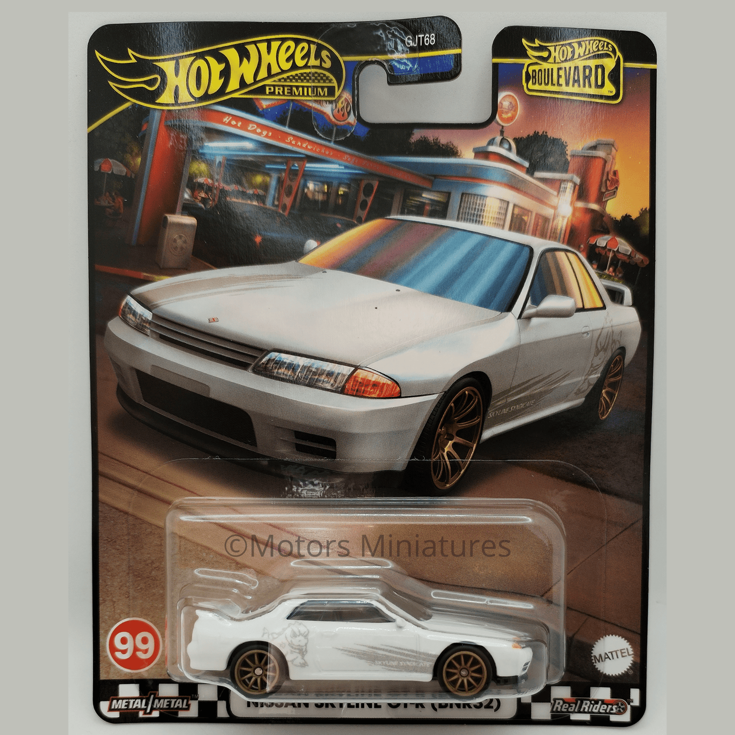 Nissan Skyline GT - R BNR32 Hotwheels 1/64 - HRT74