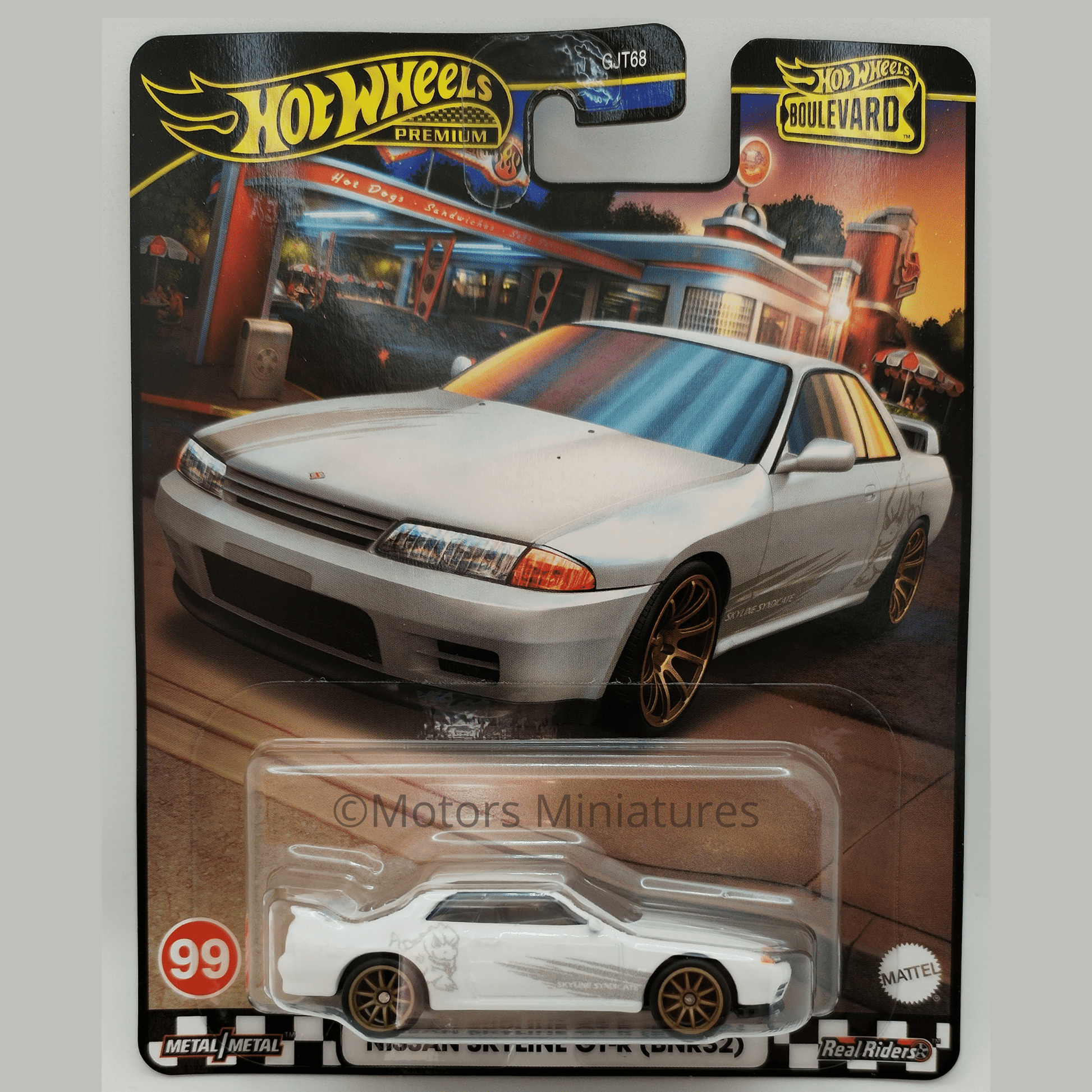 Nissan Skyline GT - R BNR32 Hotwheels 1/64 - HRT74