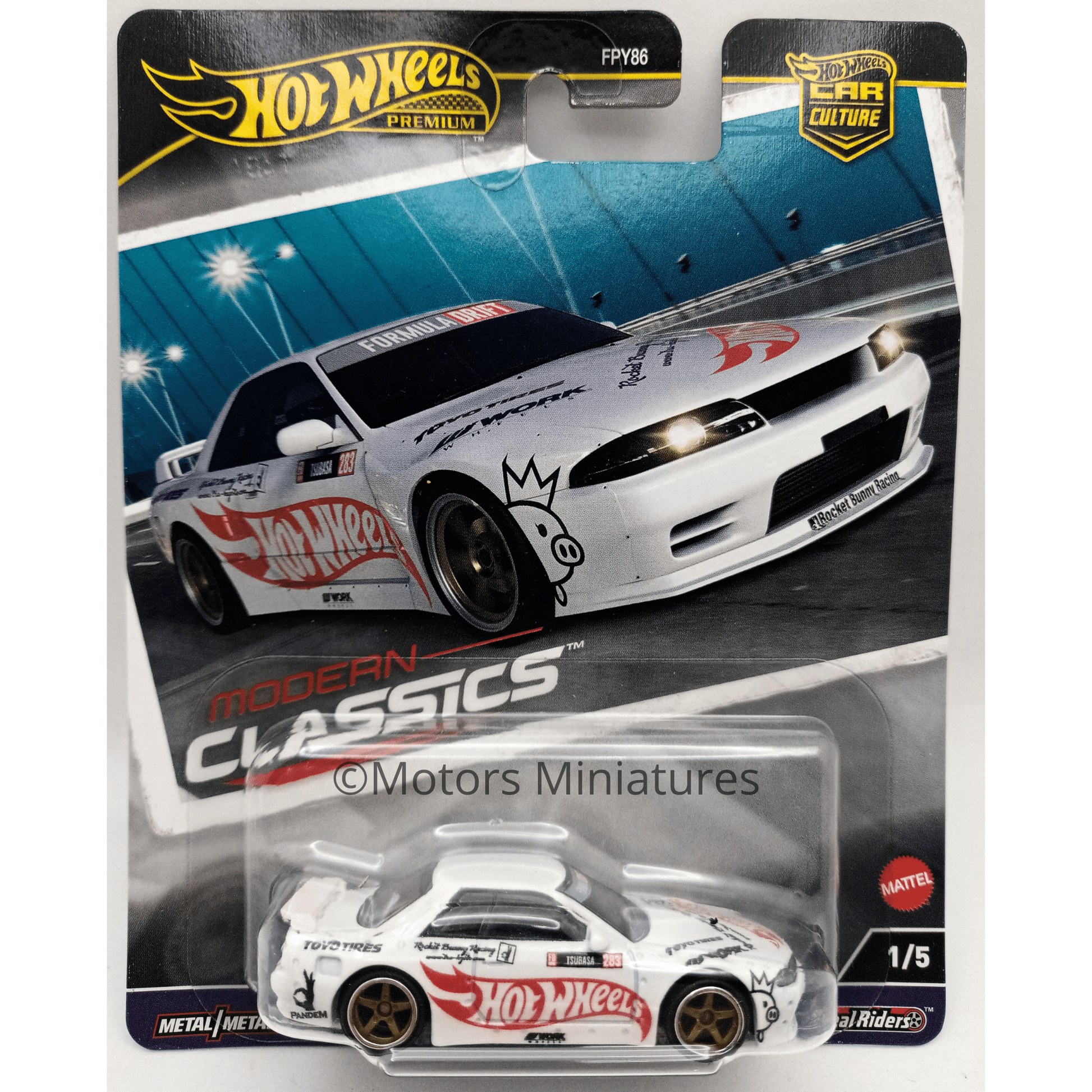 Nissan Skyline GT - R R32 Pandem Hotwheels 1/64 - HRV68