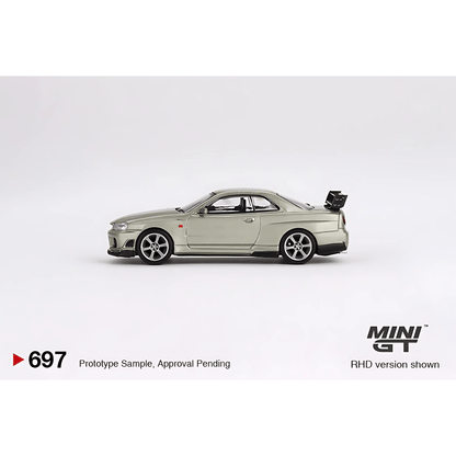 Nissan Skyline GT - R R34 Tommykaira R - z Millenium Jade Mini GT 1/64 - MGT00697 - R