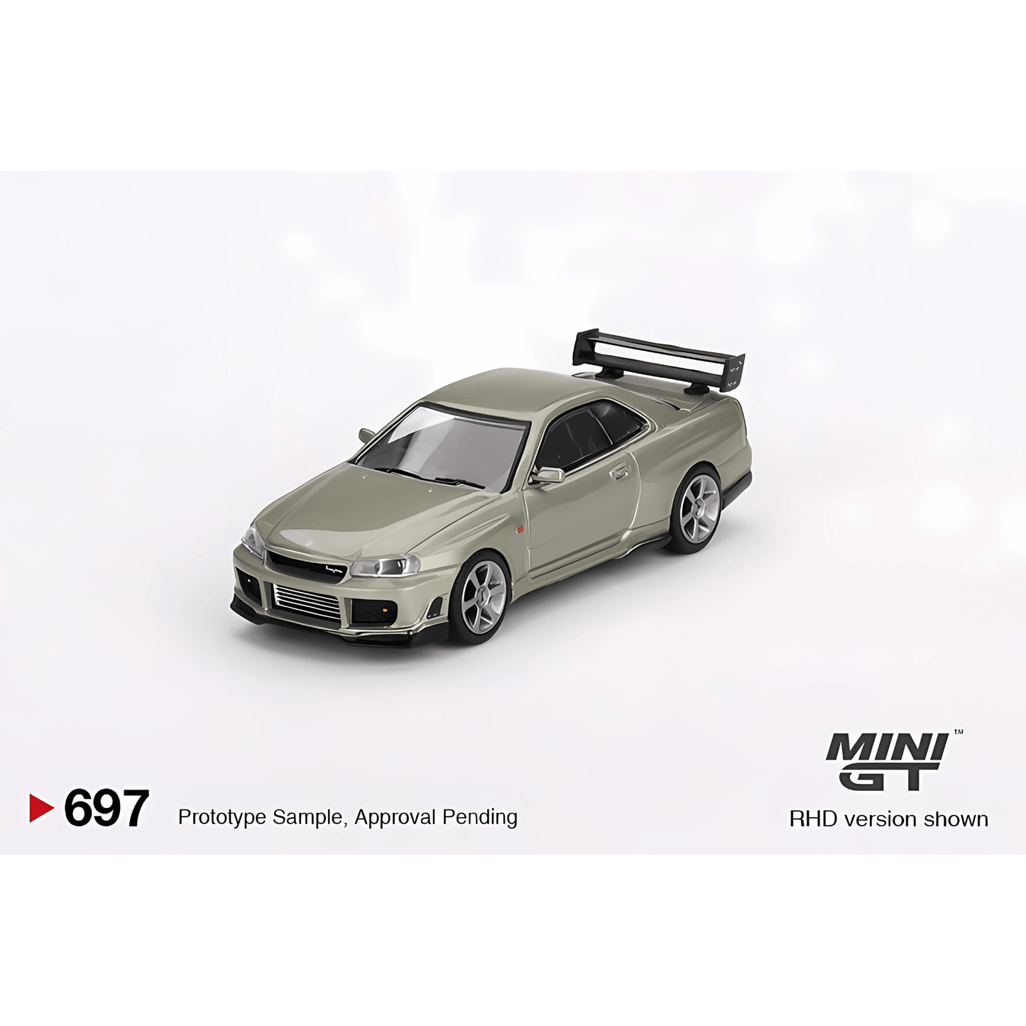 Nissan Skyline GT - R R34 Tommykaira R - z Millenium Jade Mini GT 1/64 - MGT00697 - R