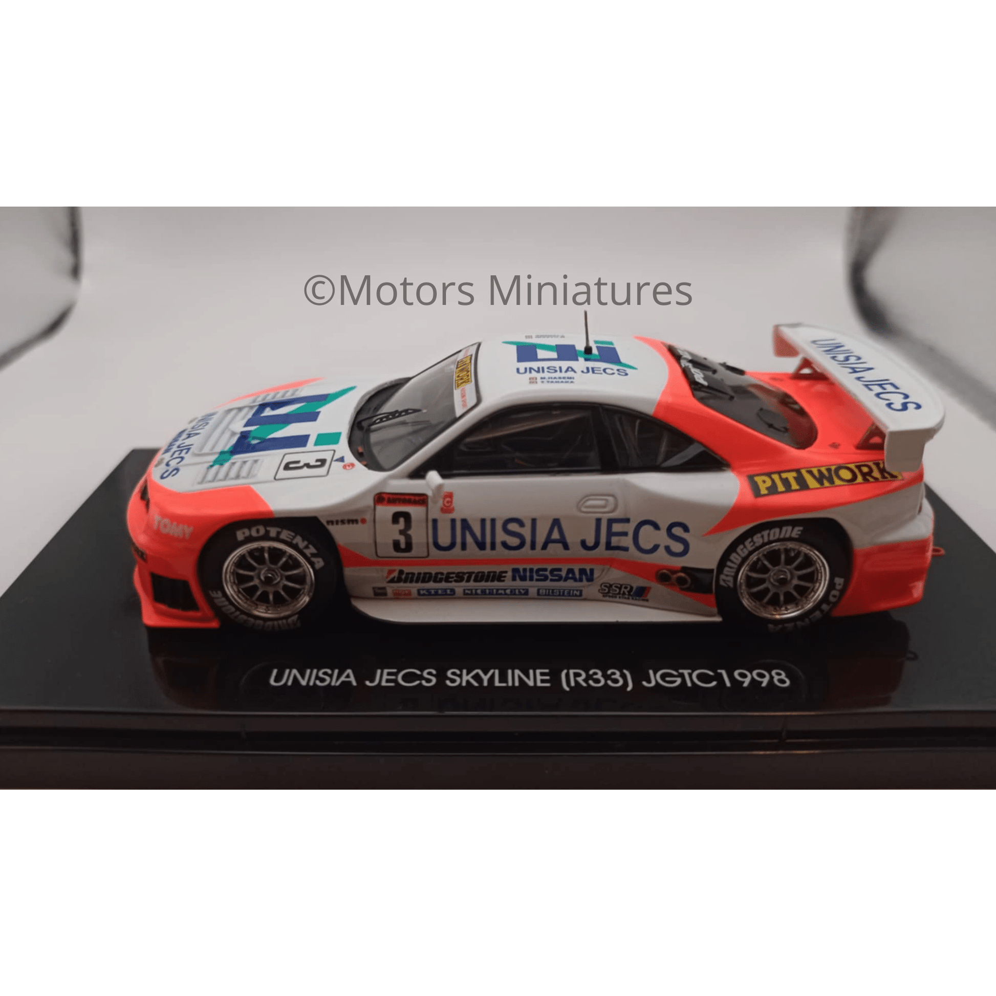 Nissan Skyline GTR R33 JGTC #3 1998 Ebbro 1/43 - ebb44194^1