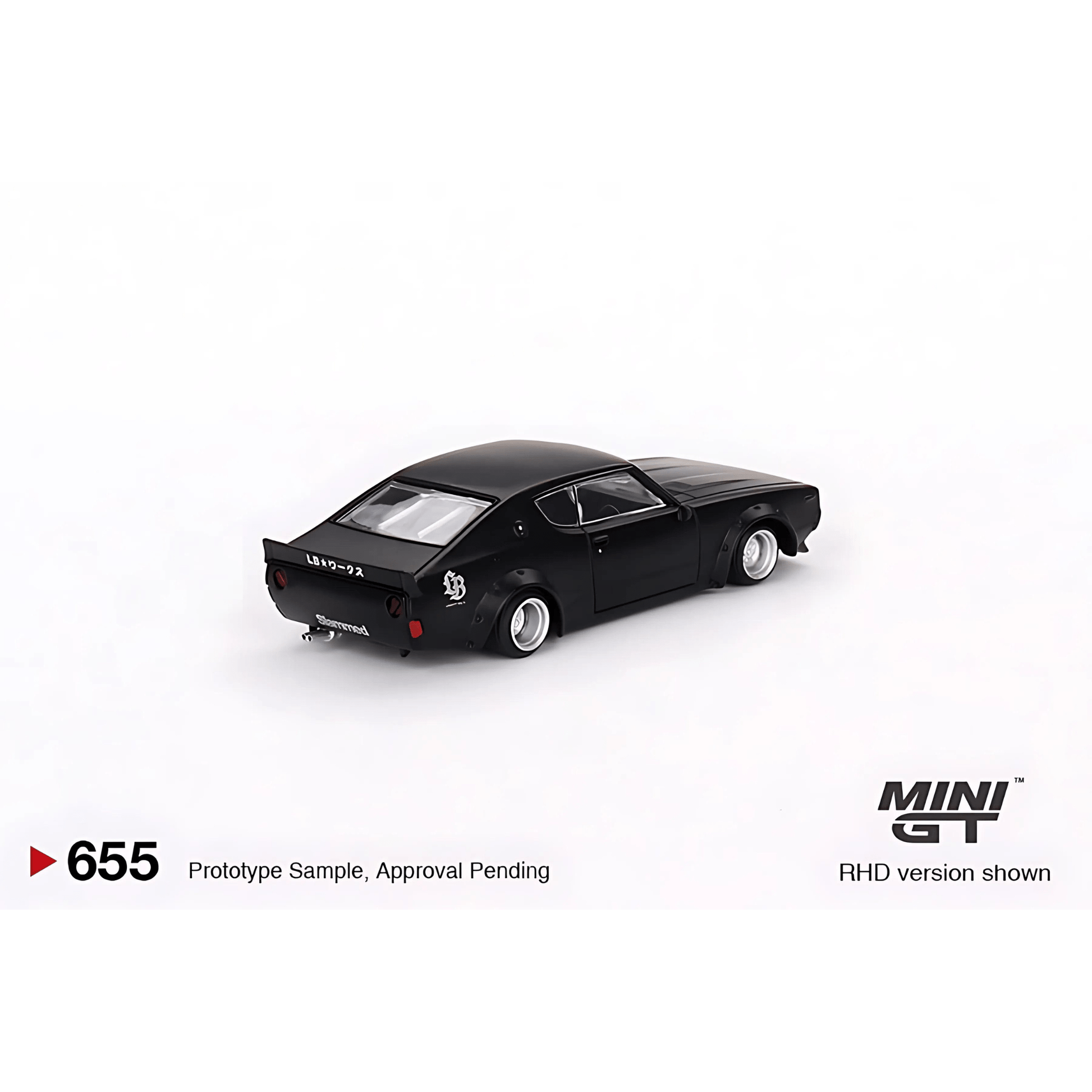 Nissan Skyline Kenmeri Liberty Walk RHD Mini GT 1/64 - MGT00655 - R