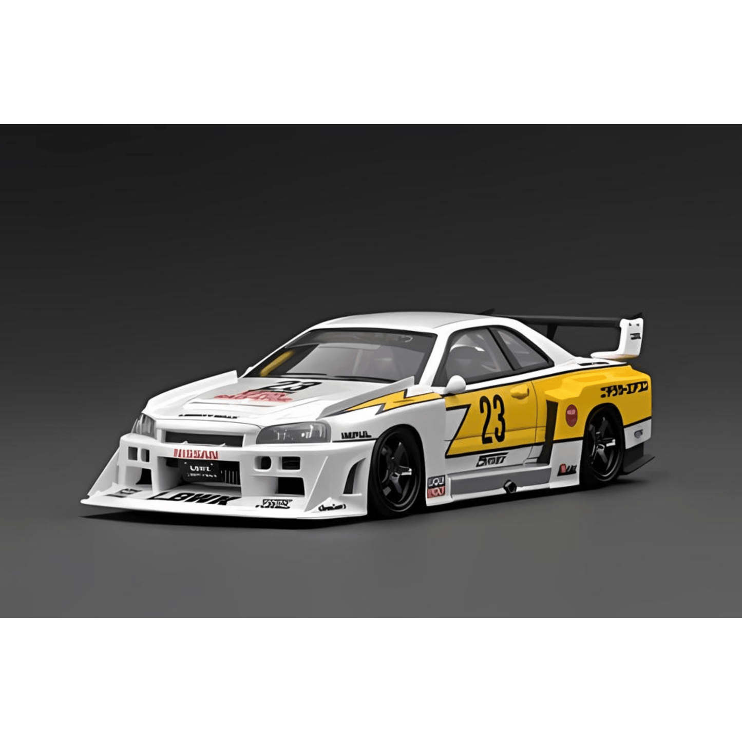 Nissan Skyline LB - ER34 Super Silhouette with Mr. Kato Ignition Model 1/43 - IG2851