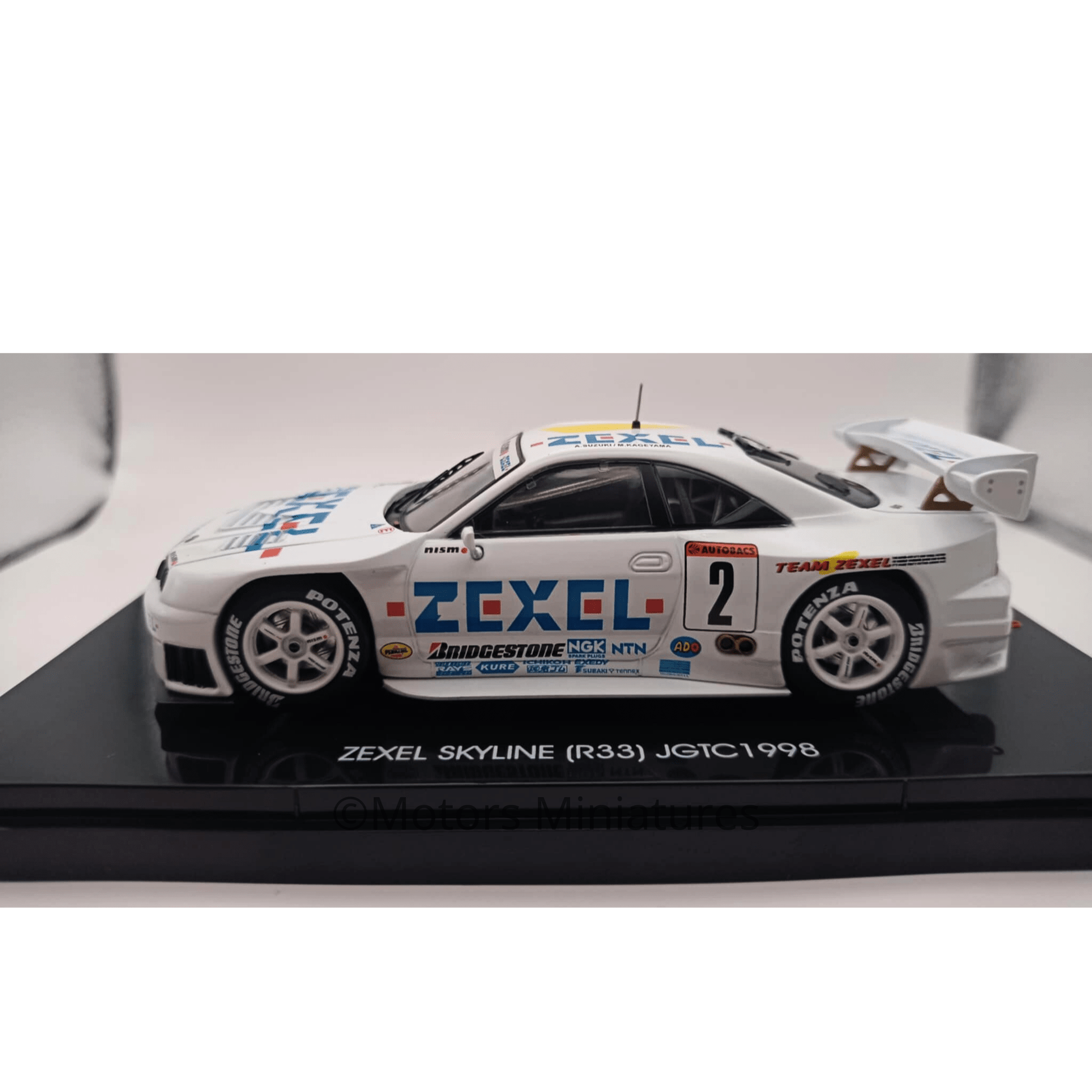 Nissan Skyline R33 Zexel 1998 JGTC GT500 #2 Ebbro 1/43 - ebb44193^1