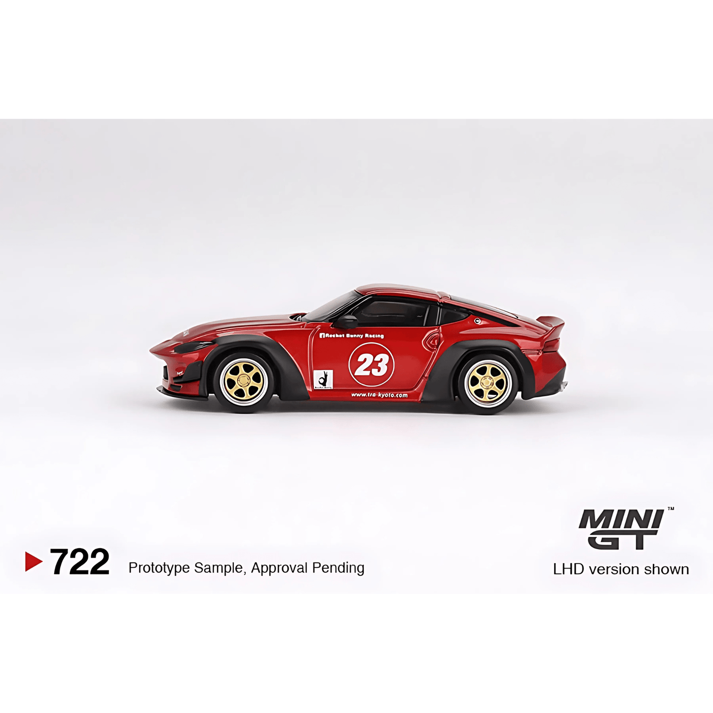 Nissan Z Pandem Passion Red Pandem LHD Passion Red Mini GT 1/64 - MGT00722 - L