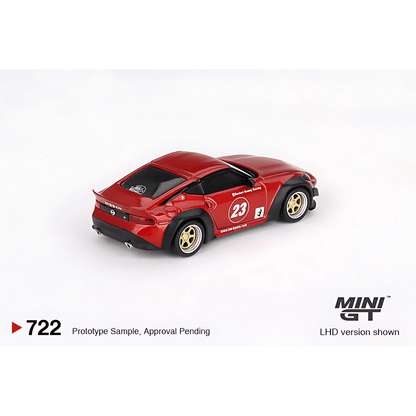 Nissan Z Pandem Passion Red Pandem LHD Passion Red Mini GT 1/64 - MGT00722 - L