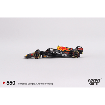 Oracle Red Bull Racing RB18 #1 Max Verstappen 2022 Monaco Grand Prix Mini GT 1/64 - MGT00550 - L