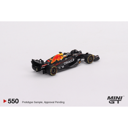 Oracle Red Bull Racing RB18 #1 Max Verstappen 2022 Monaco Grand Prix Mini GT 1/64 - MGT00550 - L