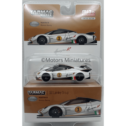 Pagani Huayra R Bianco Benny Tarmac Works 1/64 - T64G - TL035 - WH