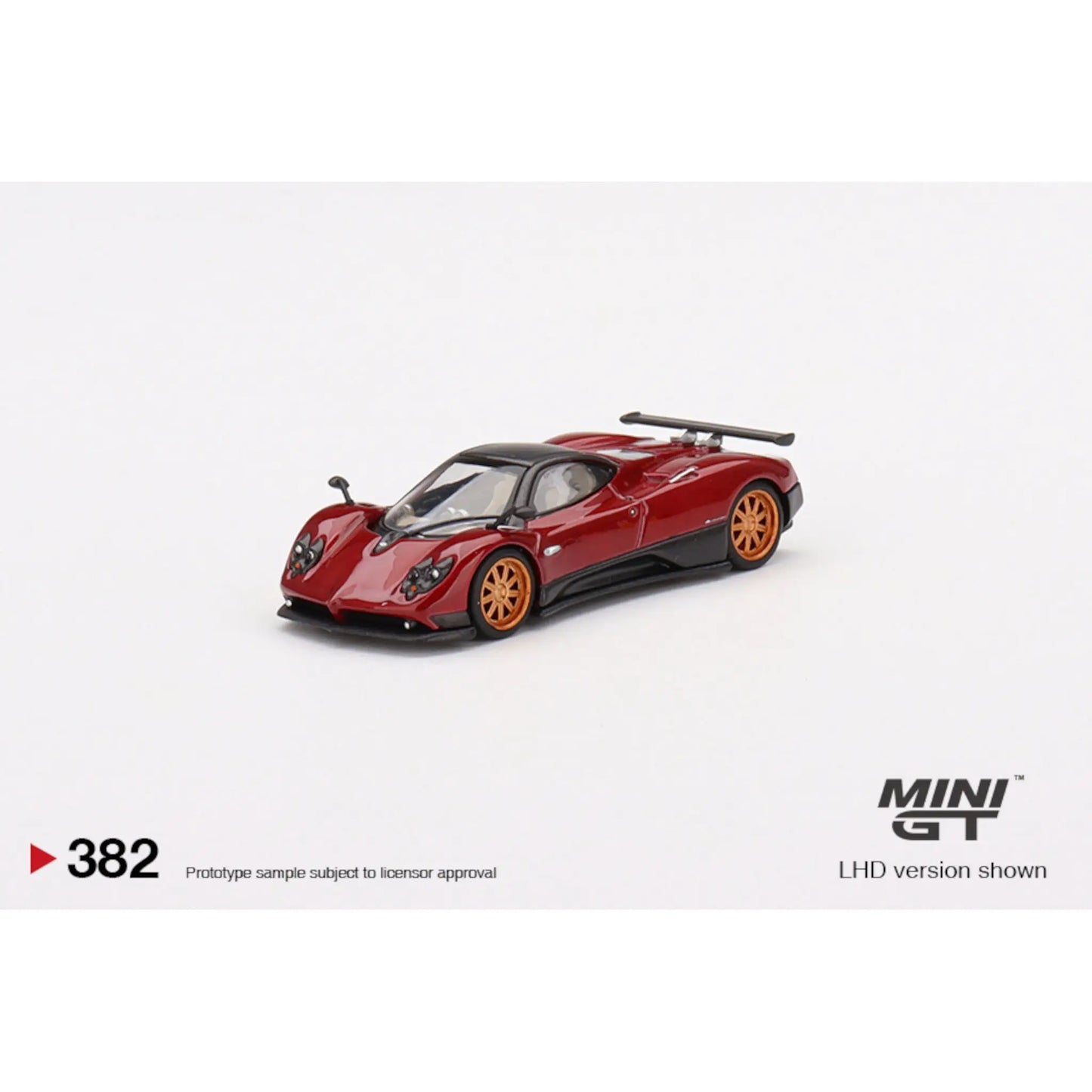 Pagani Zonda F Rosso Dubai LHD Mini GT 1/64 | Motors Miniatures