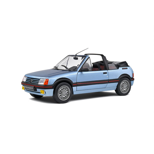 Peugeot 205 CTI 1989 bleue Solido 1/18 | Motors Miniatures