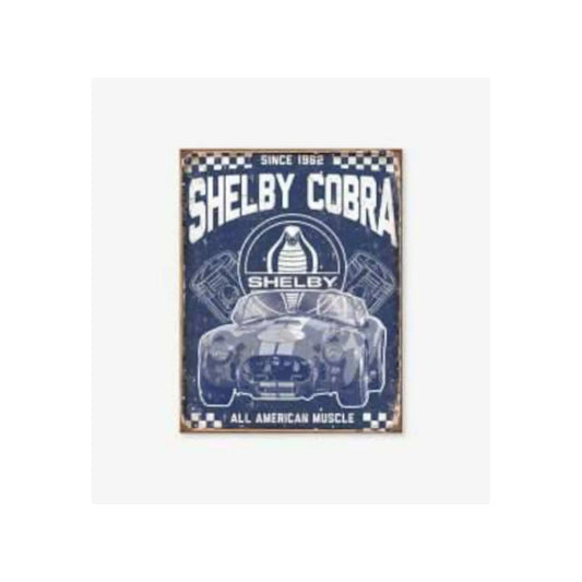 Plaque métal Shelby American Muscle Tac signs - tacD2134