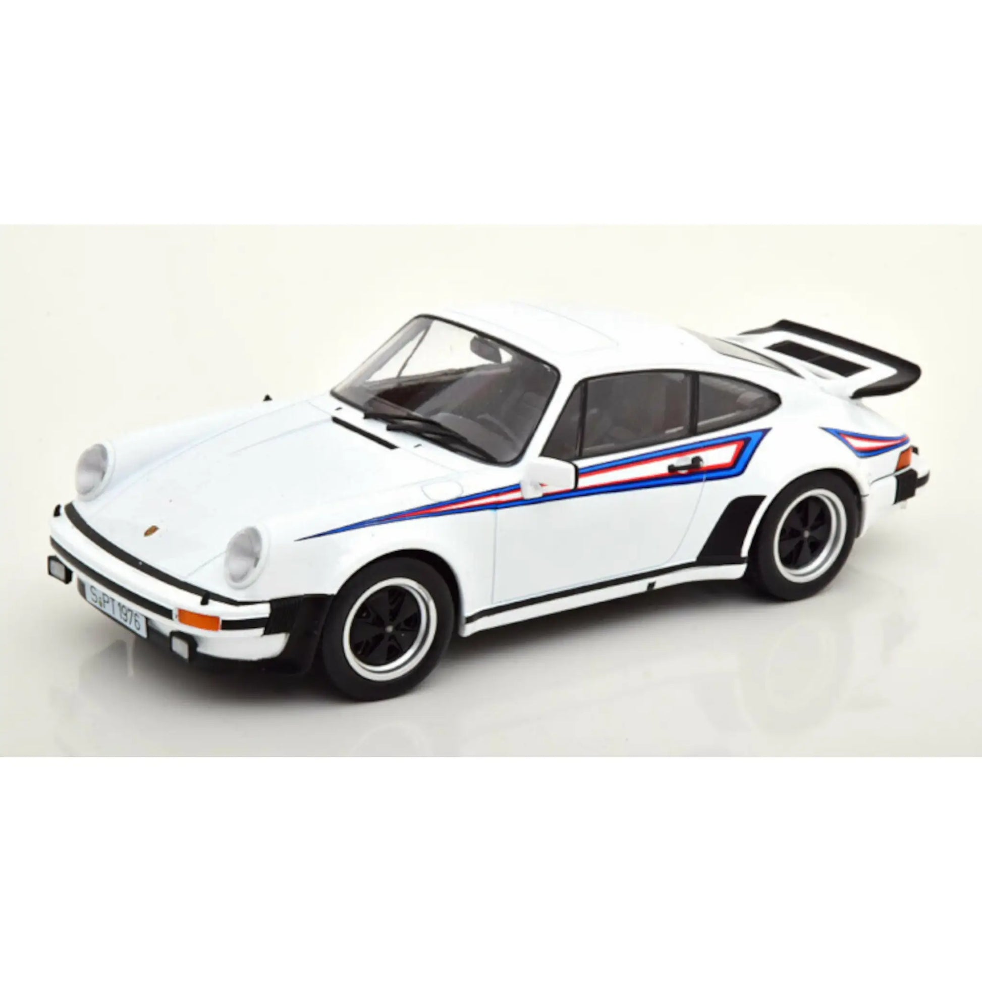 Porsche 911 930 3.0 Turbo Livrée style Martini 1976 KK-Scale 1/18 | Motors Miniatures