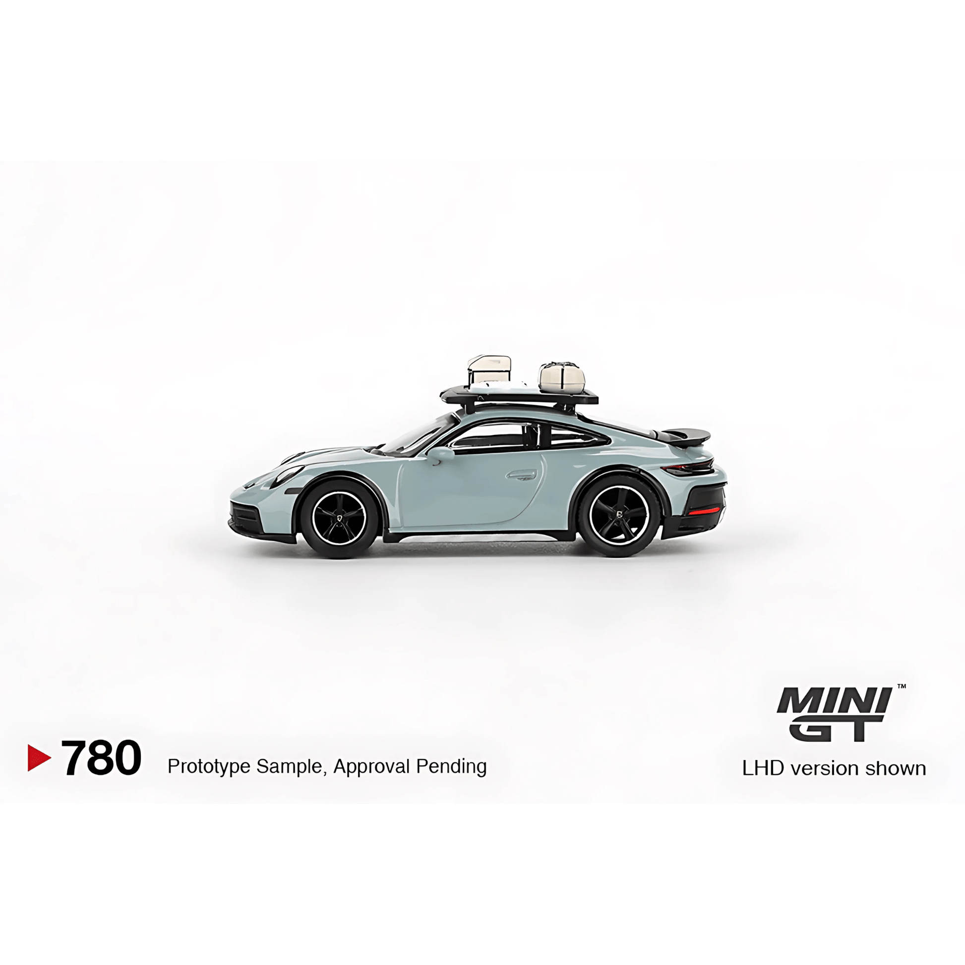 Porsche 911 Dakar Shade Green LHD Mini GT 1/64 - MGT00780 - L