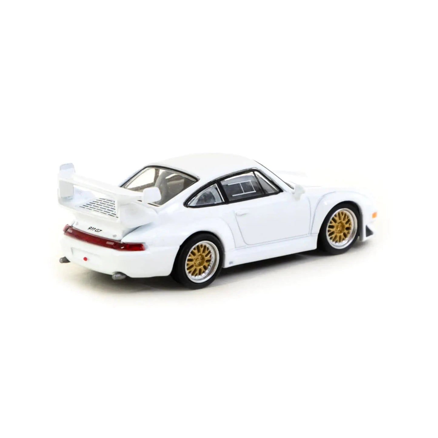 Porsche 911 GT2 White Tarmac Works x Schuco 1/64 - TC-T64S004WH