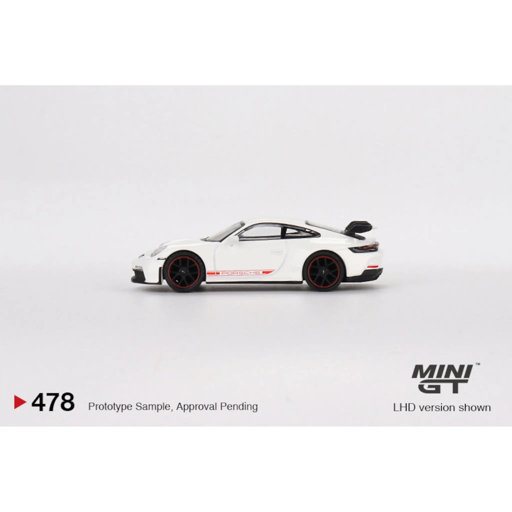 Porsche 911 GT3 blanc Mini GT 1/64 | Motors Miniatures