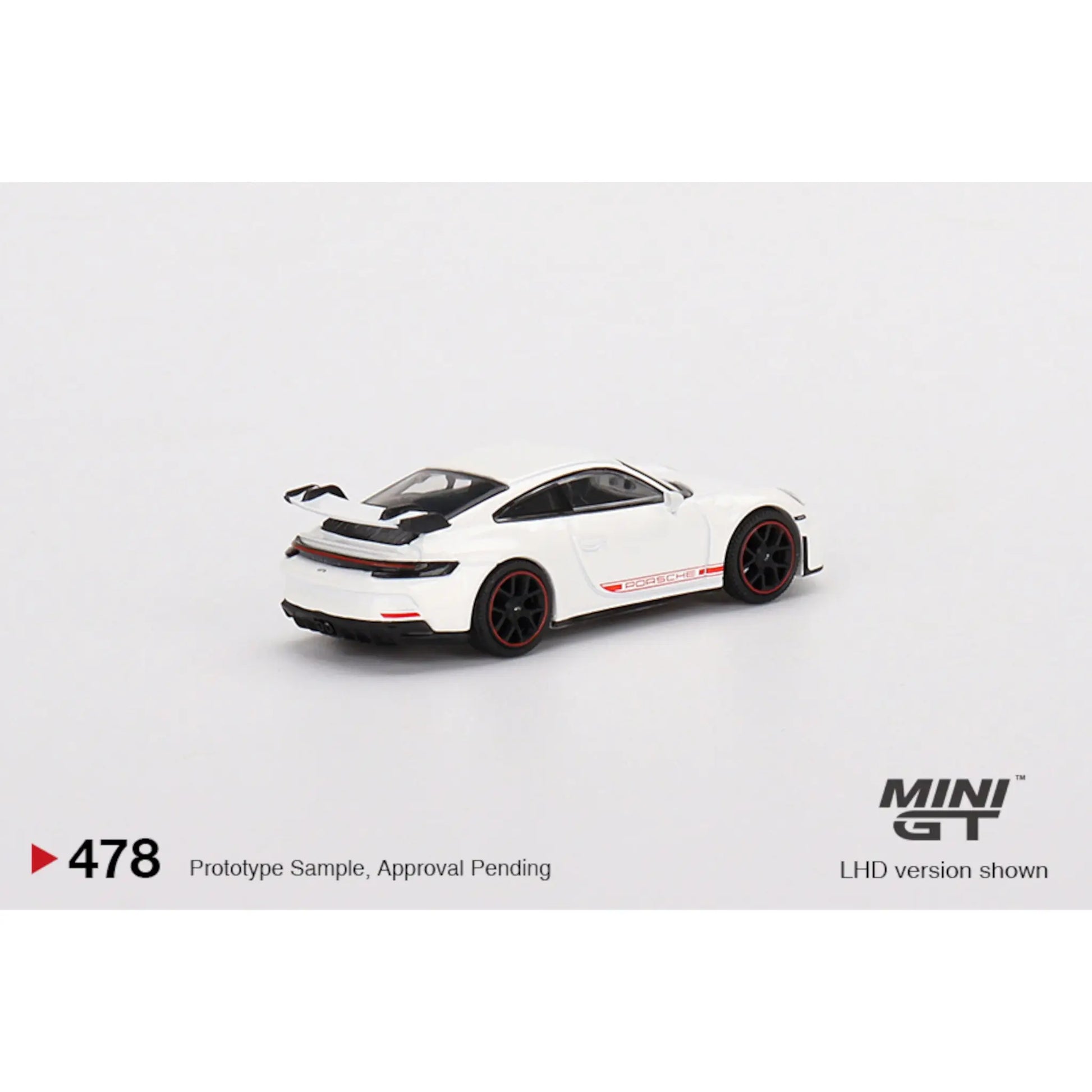 Porsche 911 GT3 blanc Mini GT 1/64 | Motors Miniatures