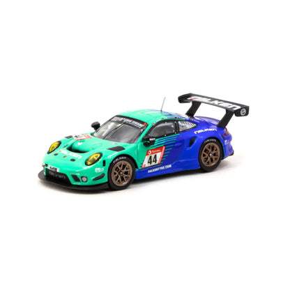 Porsche 911 GT3 R #44 24h Nurburgring 2019 Tarmac Works 1/64 | Motors Miniatures