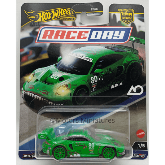 Porsche 911 GT3 R (992) "Rexy" Hotwheels 1/64 - HRV72