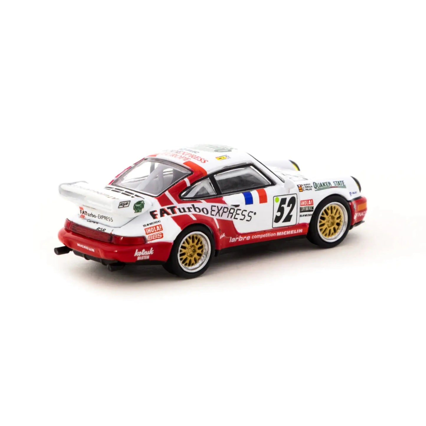Porsche 911 RSR 3.8 #52 Le Mans 1994 Tarmac Works x Schuco 1/64 | Motors Miniatures
