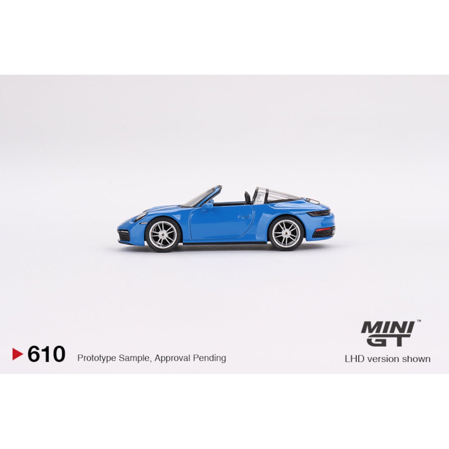 Porsche 911 Targa 4S RHD Shark Blue Mini GT 1/64 - MGT00610