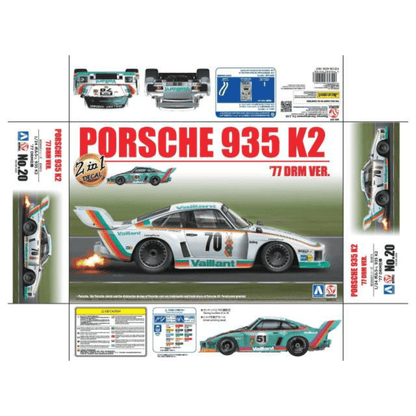 Porsche 935K2 DRM 1977 Modelkit Beemax 1/24 - bmx24015