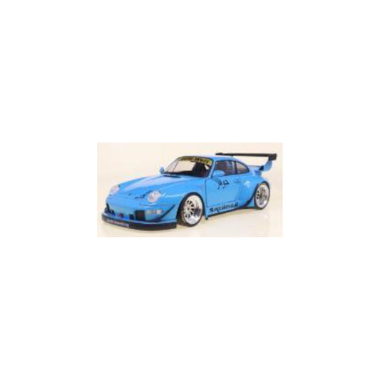 Porsche 964 RWB Bodykit Shingen 2018 Blue Solido 1/18 - S1808501
