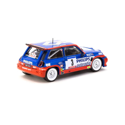 Renault 5 Maxi Turbo #3 J.Ragnotti winner Tour de Corse 1985 Tarmac Works 1/64 | Motors Miniatures