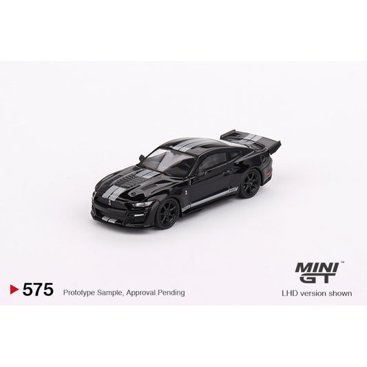 Shelby GT500 Dragon Snake Concept Noir LHD Mini GT 1/64 - MGT00575-L