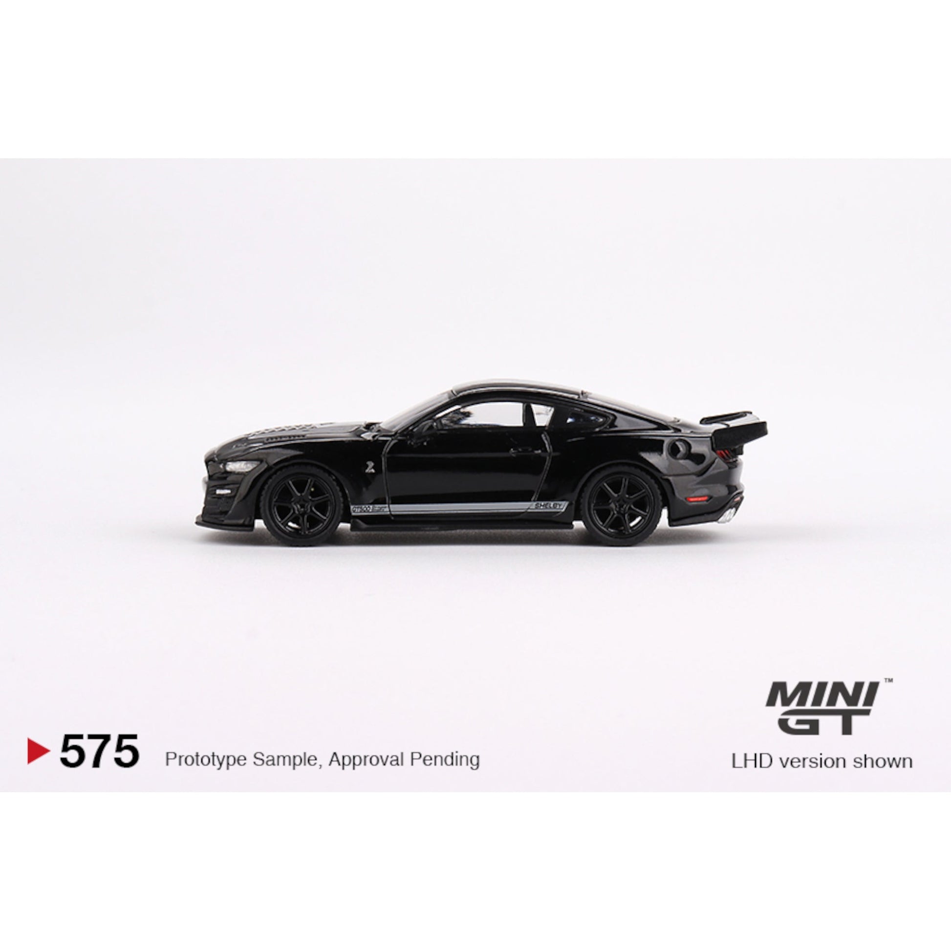 Shelby GT500 Dragon Snake Concept Noir LHD Mini GT 1/64 - MGT00575-L