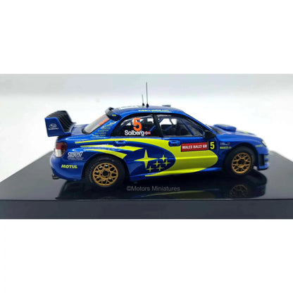 Subaru Impreza WRC #5 P.Solberg Wales Rally GB 2006 IXO Models 1/43 | Motors Miniatures