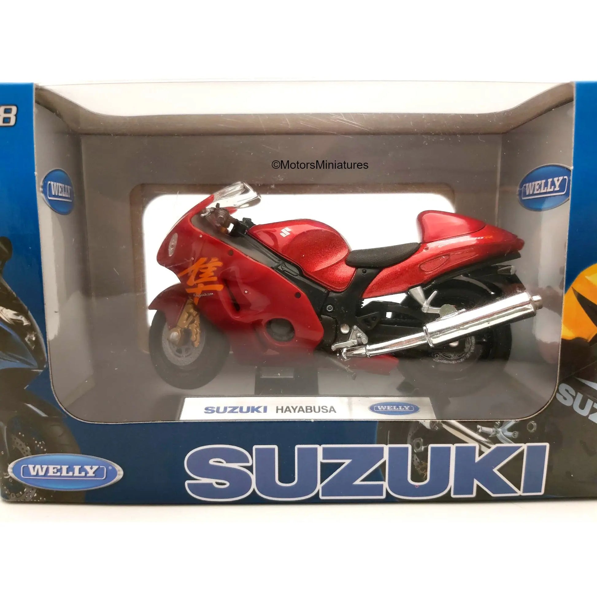 Suzuki Hayabusa Welly 1/18 | Motors Miniatures