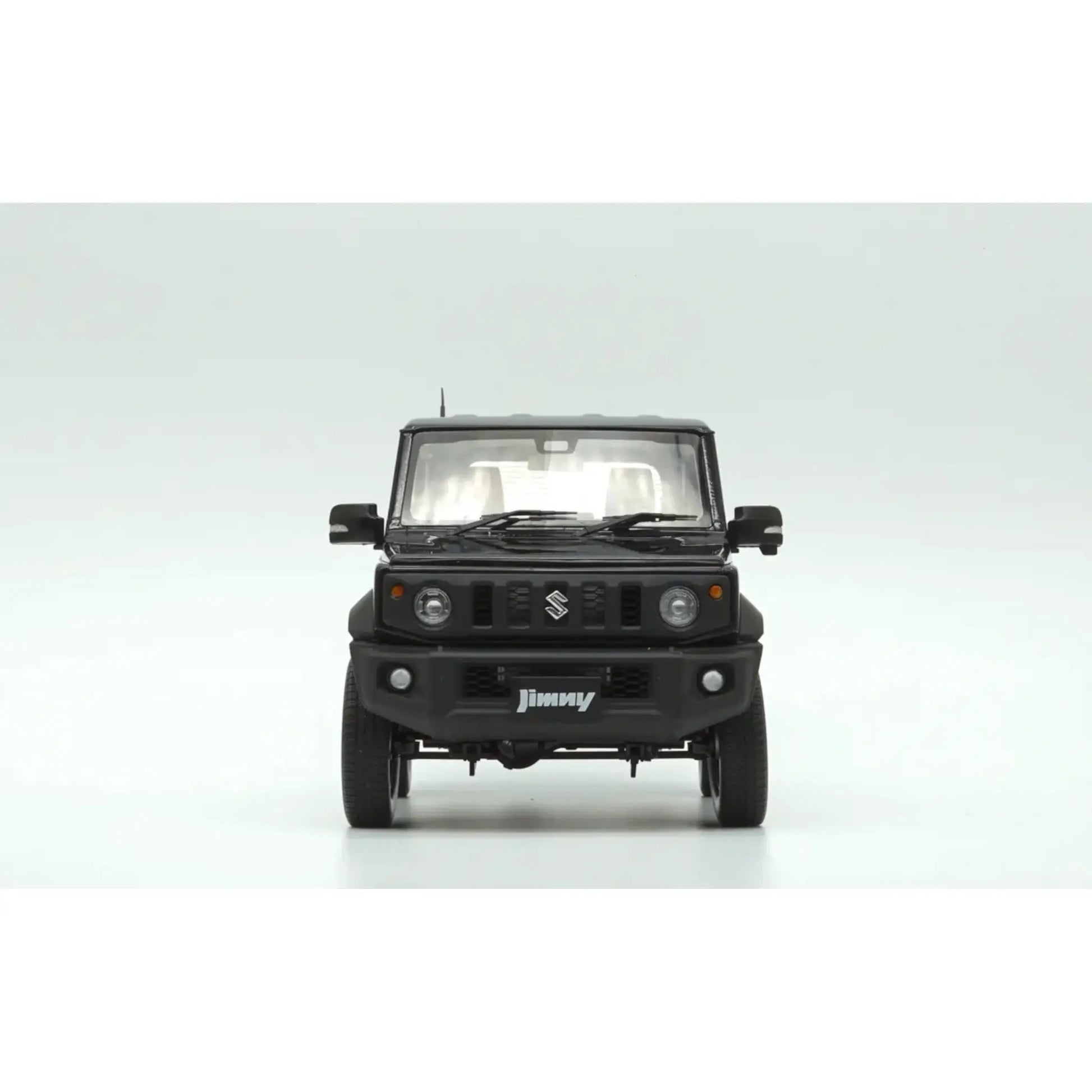 Suzuki Jimny JB74 LHD 2018 Black with Openings Parts BM Creations 1/18 | Motors Miniatures