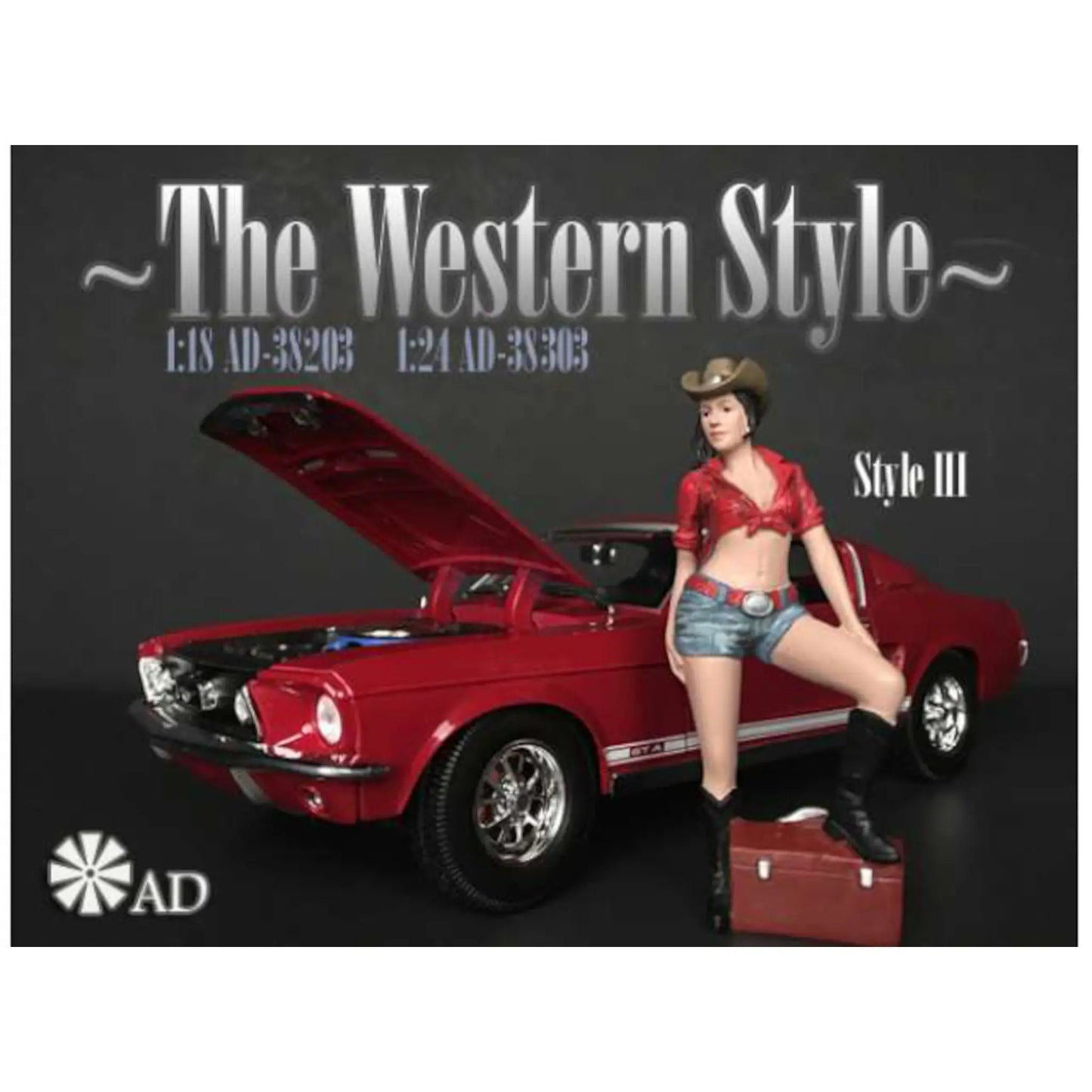 The Western Style #3 American Diorama 1/18 | Motors Miniatures