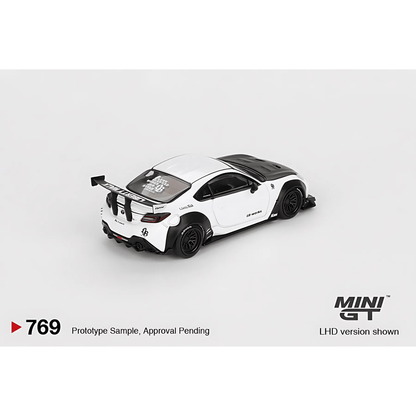 Toyota GR86 LB Nation Blanc LHD Mini GT 1/64 - MGT00769 - L