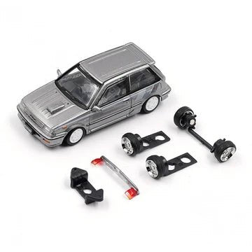 Toyota Starlet Turbo S EP71 1988 Argent LHD BM Creations 1/64 - 64B0257