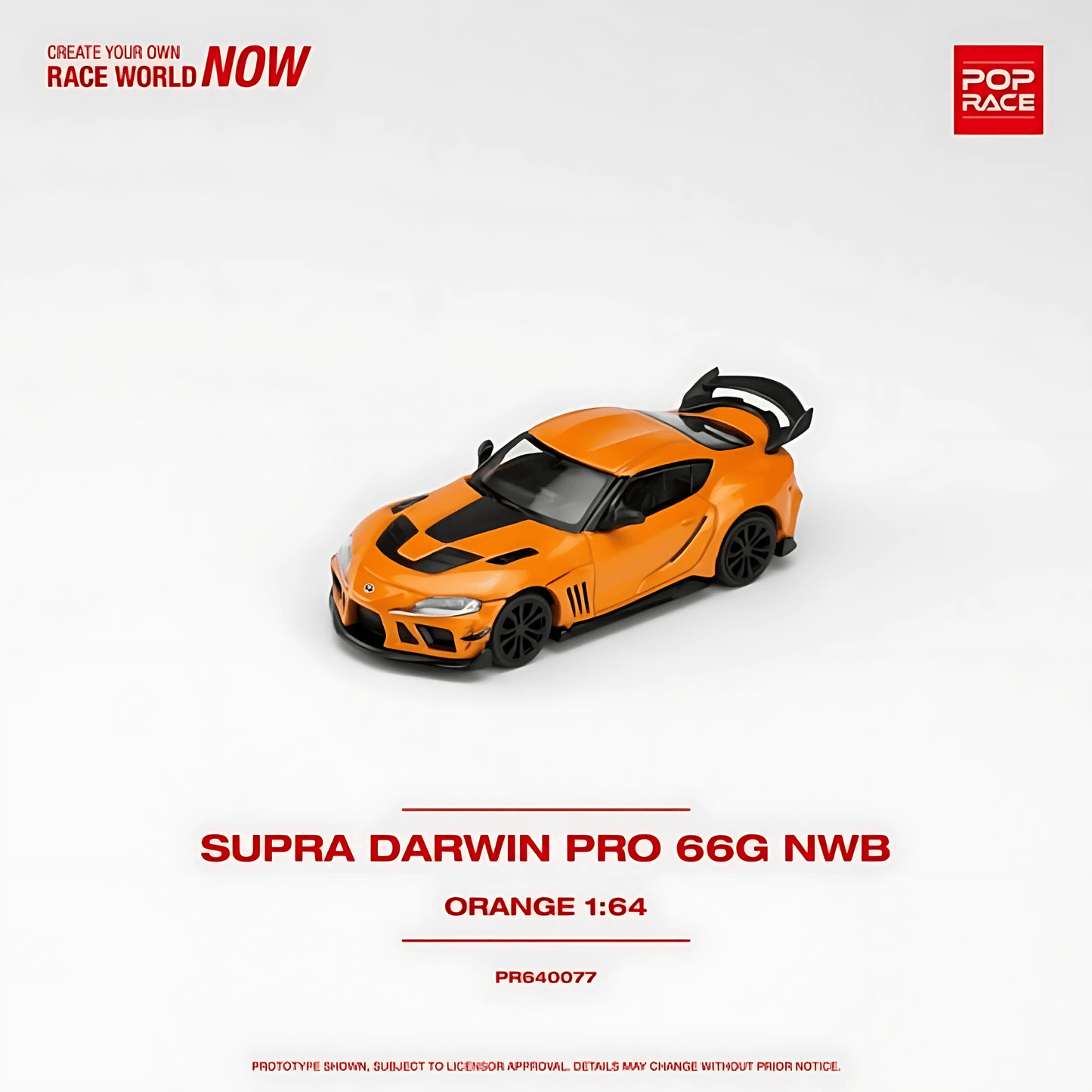 Toyota Supra Darwin Pro 66G NWB Pop Race 1/64 - PR640077