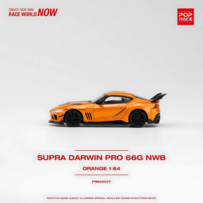 Toyota Supra Darwin Pro 66G NWB Pop Race 1/64 - PR640077