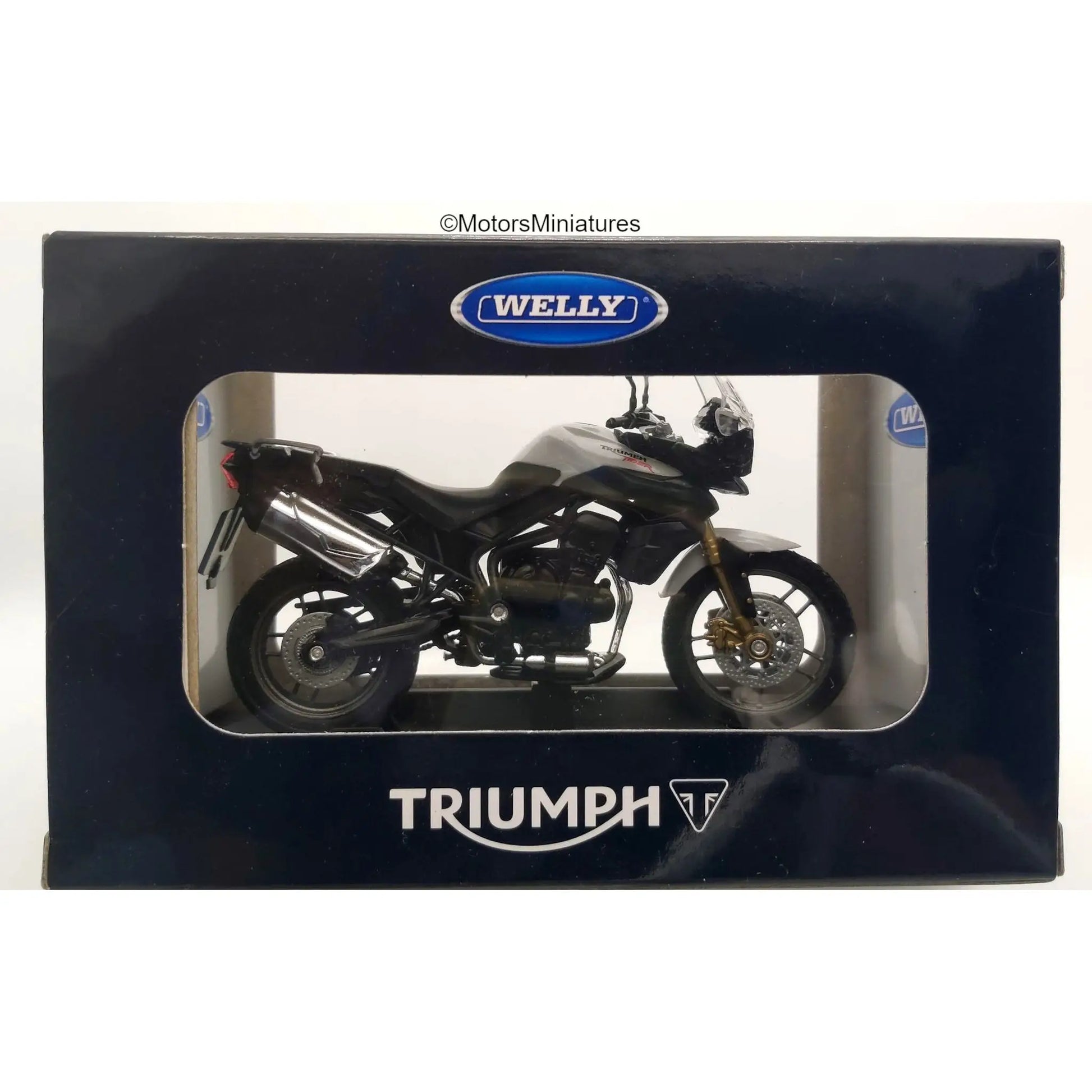Triumph Tiger 800 Welly 1/18 | Motors Miniatures
