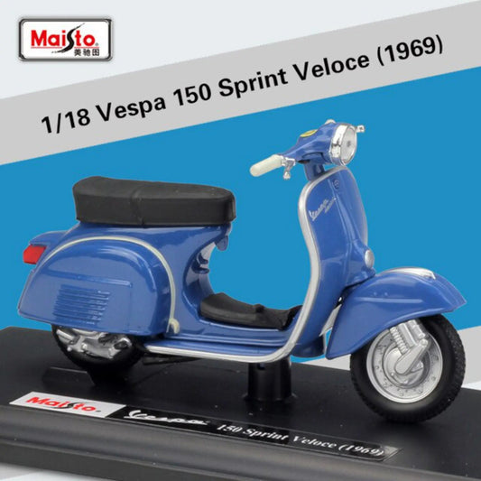 Vespa 150 Sprint Veloce 1969 Maisto 1/18 - mai04343