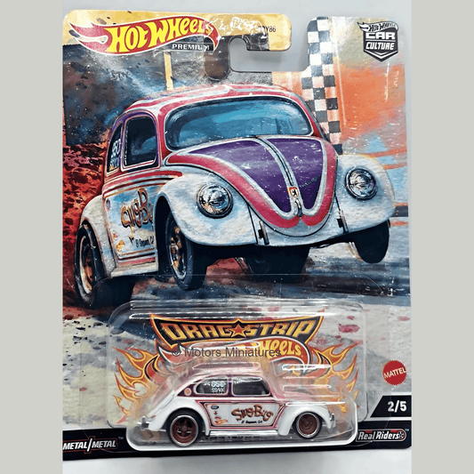 Volkswagen Classic Bug Dragstrip series 2 Hotwheels 1/64 - hwmvHCK23