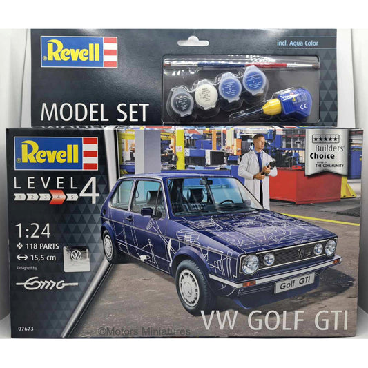 Volkswagen Golf 1 GTI Modelkit Revell 1/24 - revell67673