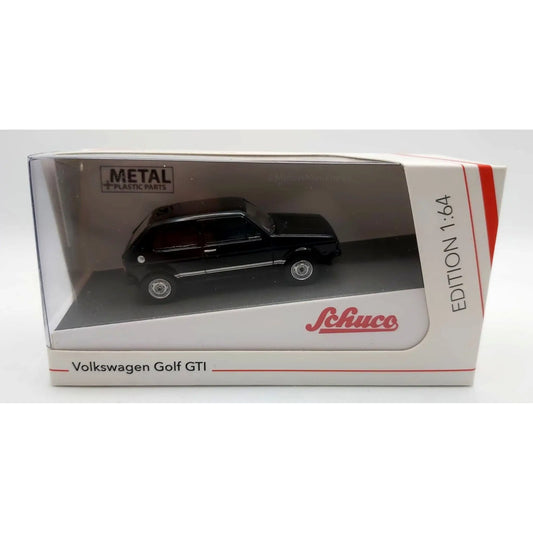 Volkswagen Golf 1 GTI Noir Schuco 1/64 | Motors Miniatures