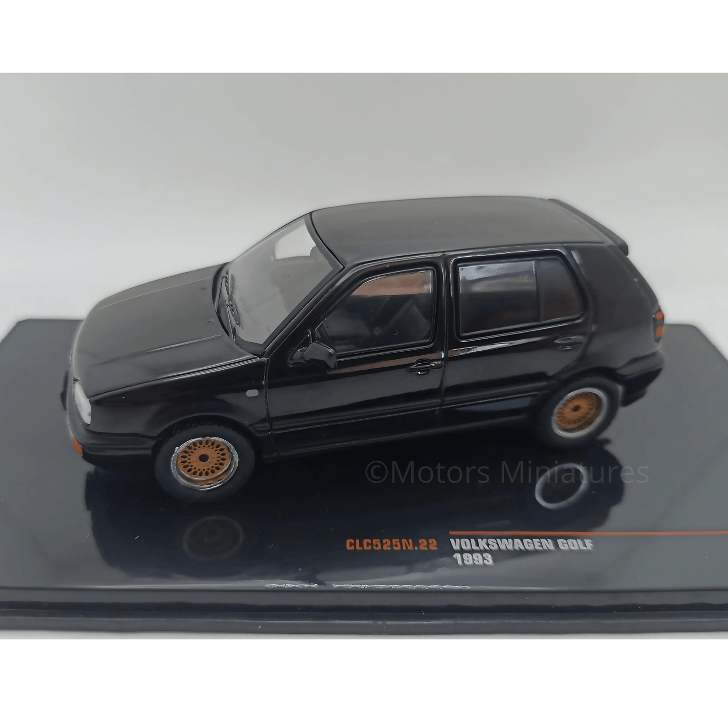 Volkswagen Golf III Custom 1993 Noir Ixo Models 1/43 - IXCLC525N.22