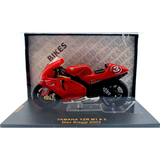 Yamaha YZR M1 2002 #3 M.Biaggi IXO Models 1/24 | Motors Miniatures